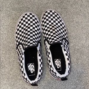 checkered vans